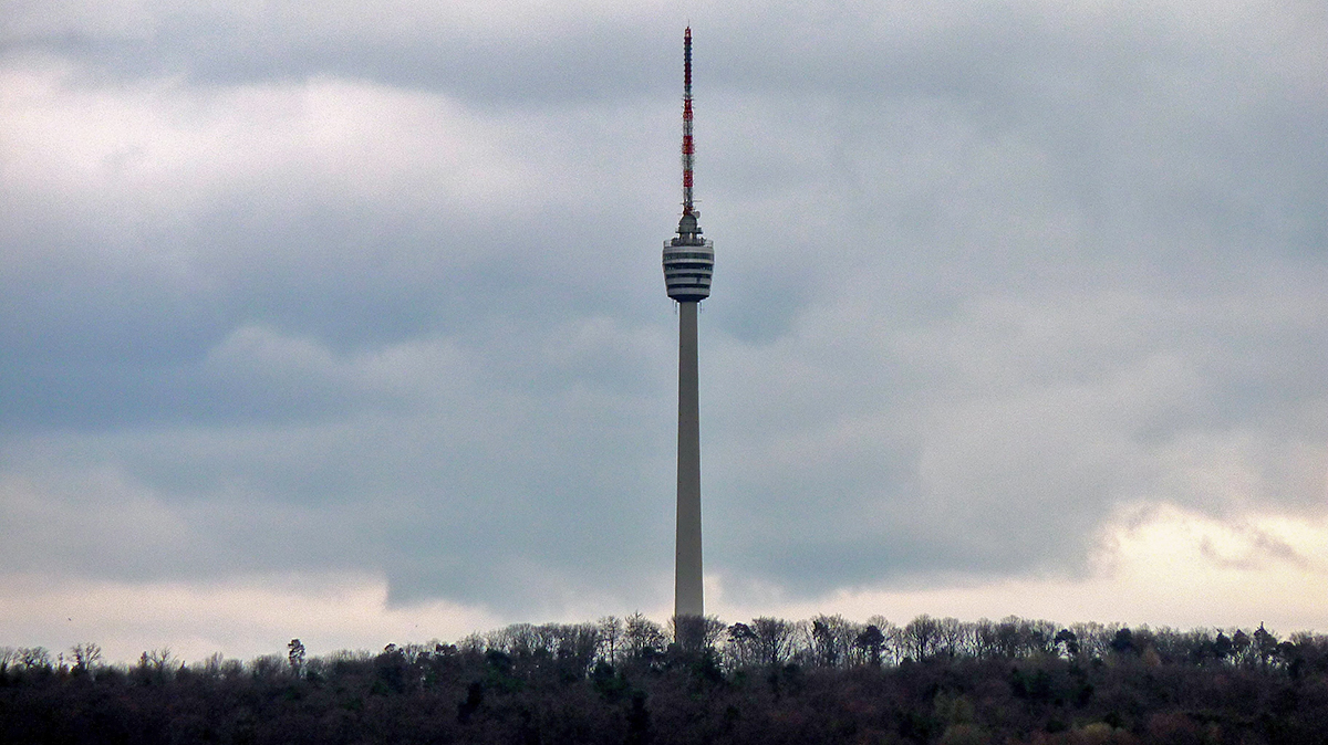 Vasbeton tévétorony - Stuttgart