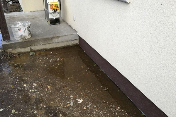 Eláztatott alapozás